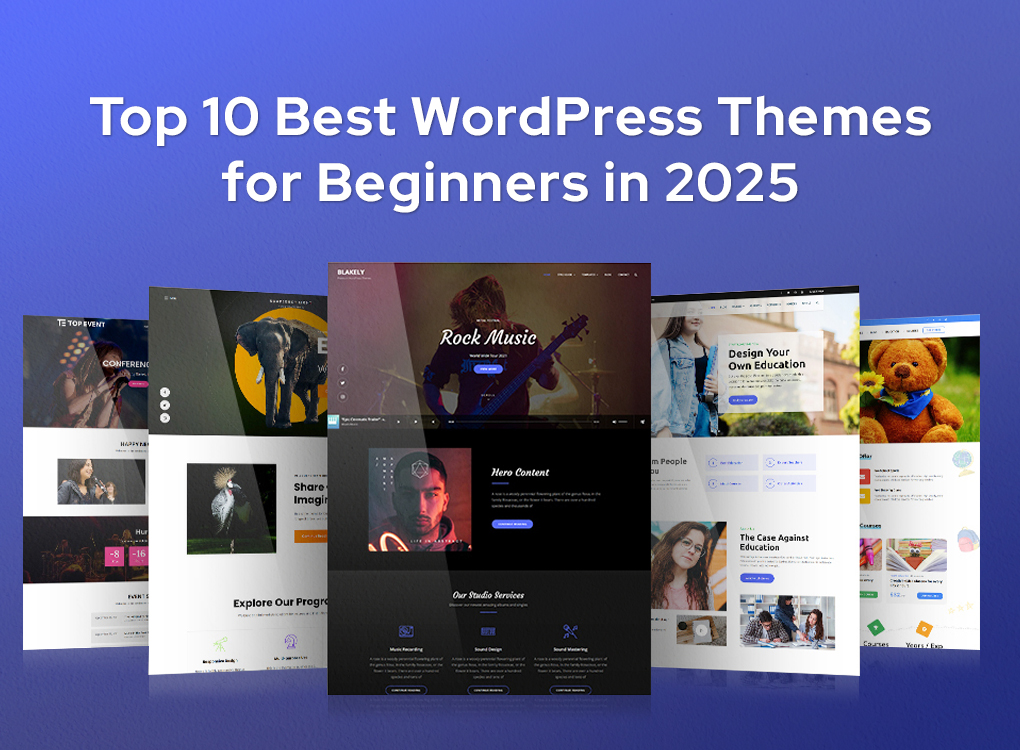 blog about- Top 10 Best WordPress Themes for Beginners