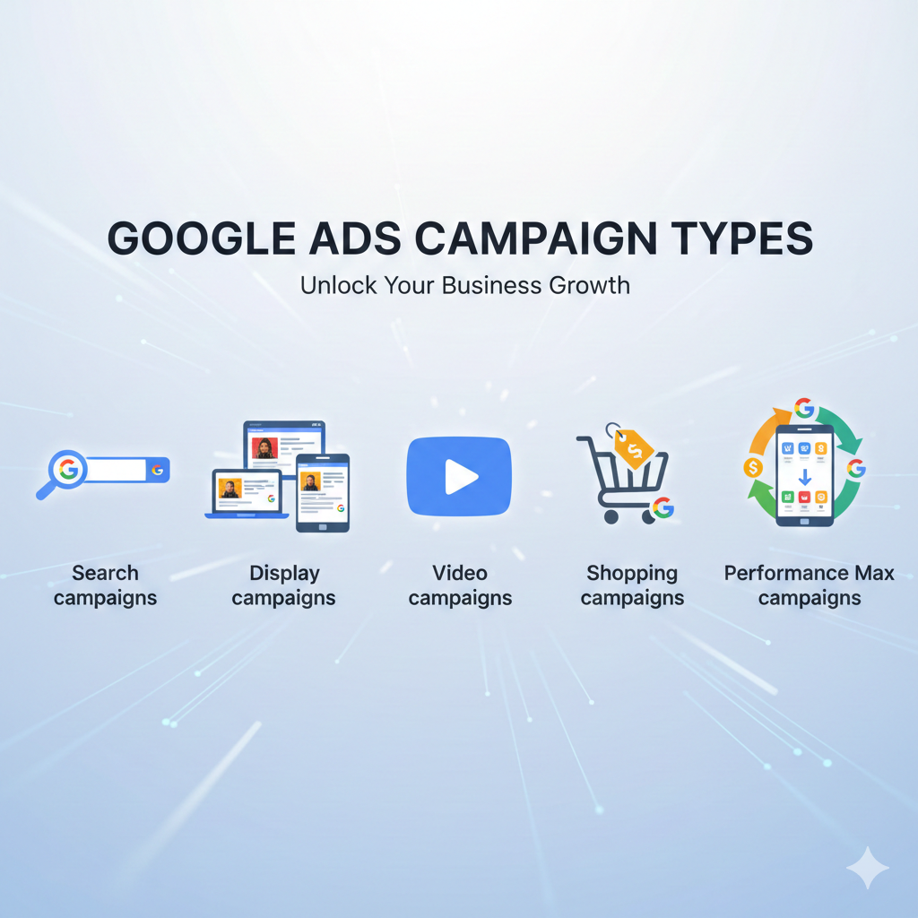 types of google ads